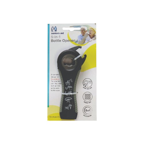 UBL MULTI-USE BOTTLE OPENER 5-IN-1-ASSORT
