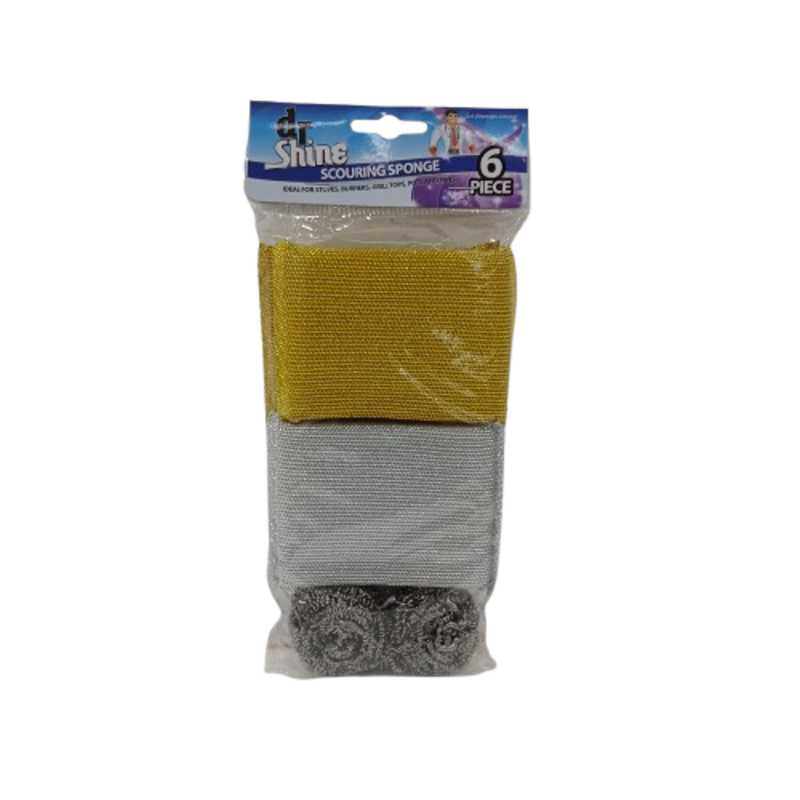 UBL CLEANING SCOURER 6 PIECE PACK