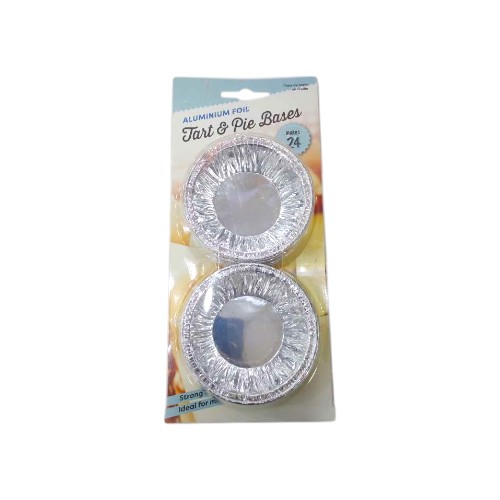 UBL FOIL TART CUPS 24 PACK