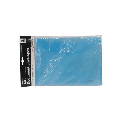 UBL DOCUMENT A4 ENVELOPE W -CLIP 2 PACK 2 COLORS
