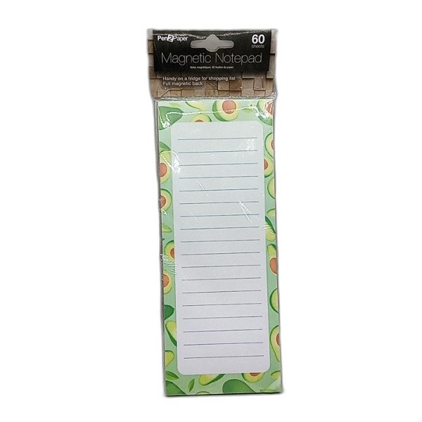 UBL MAGNETIC NOTEPAD 60 SHEETS 4 DESIGNS