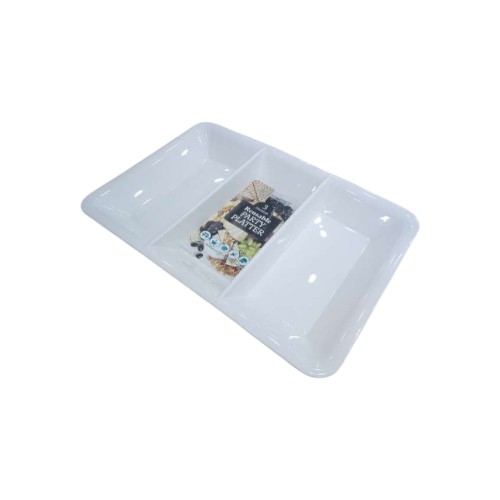 UBL PARTY PLATTER REUSABLE 3SECTION