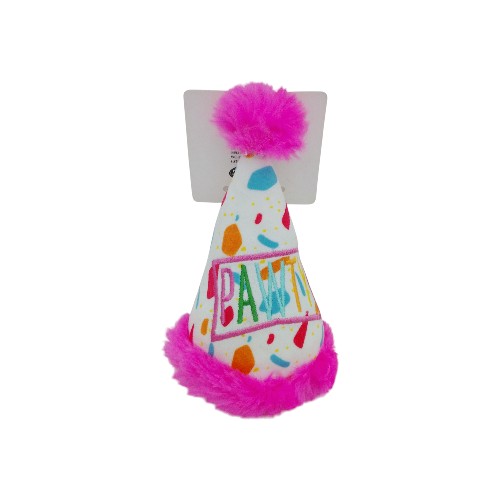 UBL PET TOYS HAPPY BIRTHDAY HAT 4 ASSO 20CM PA5217