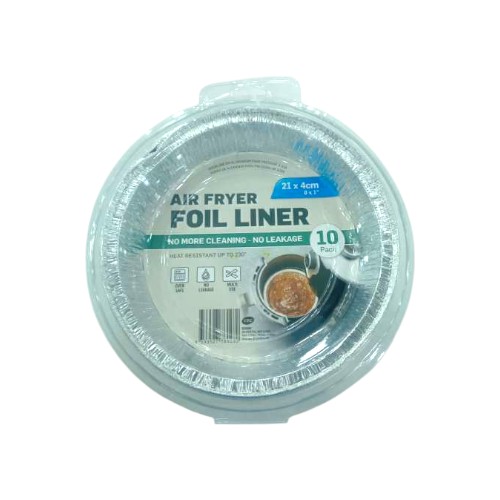 UBL AIR FRYER FOIL LINERS 10 PACK