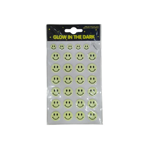 UBL STICKERS GLOW IN DARK 4 ASSORTED