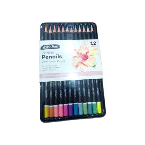 UBL ARTIST TOUCH PASTEL PENCILS 12 PACK