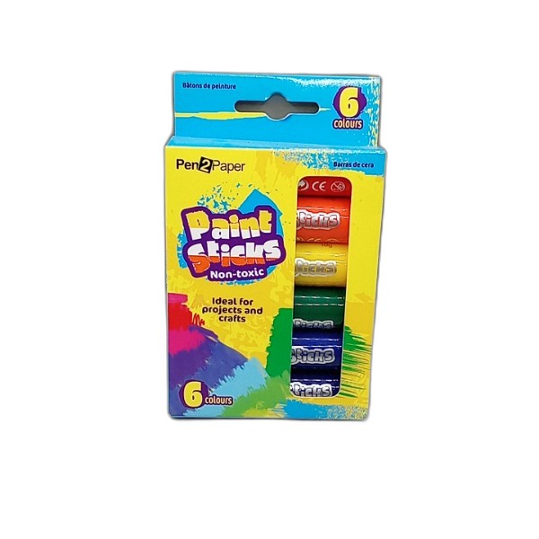 UBL PAINT STICKS 6 PACK 2 COLORS