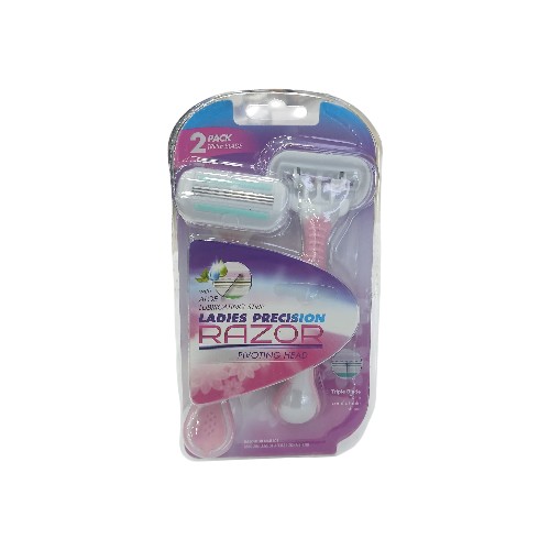UBL LADIES RAZOR 3 BLADE 2 PACK-ASSORT