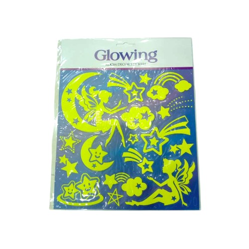 UBL GLOW IN DARK ROOM STICKERS 4 DESIGNS