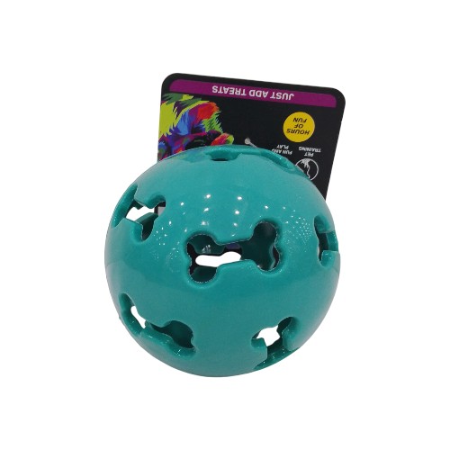 UBL PET TREAT BALL 8CM 3 ASSO COLOURS PA0000020
