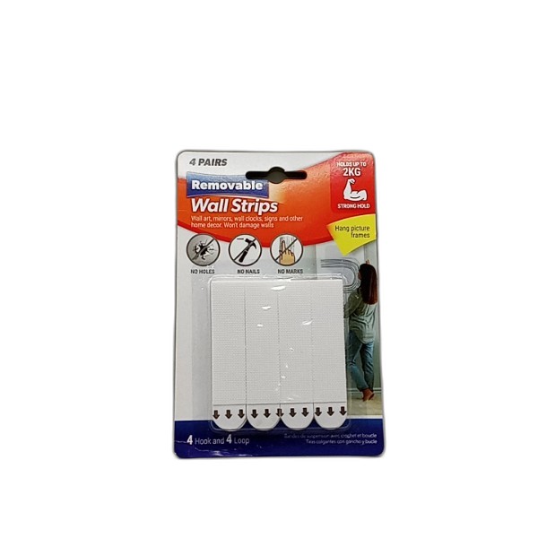 UBL HANGING STRIPS HOOK  LOOP LARGE