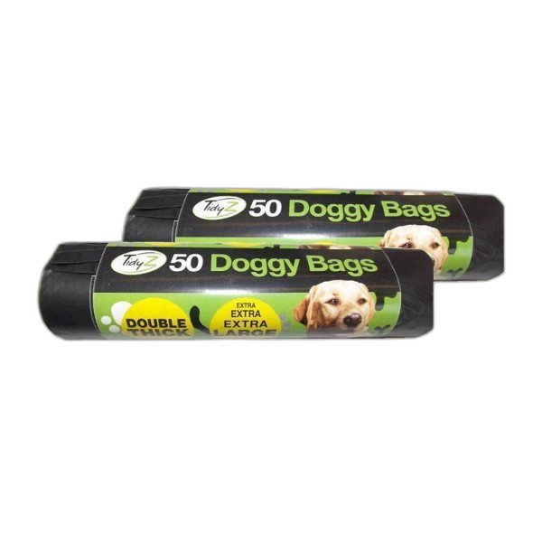UBL DOGGY BAGS EXTRA THICK 30X36CM 50 PACK