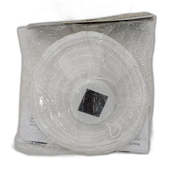 UBL SOLAR FABRIC LANTERN WHITE