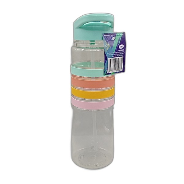 UBL DRINK BOTTLE W SILICONE GRIP 700ML ASSORT