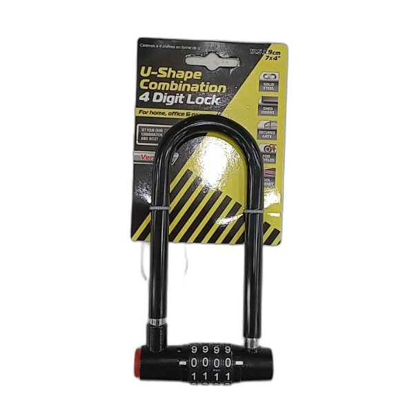 UBL U-SHAPE COMBINATION 4-DIGIT