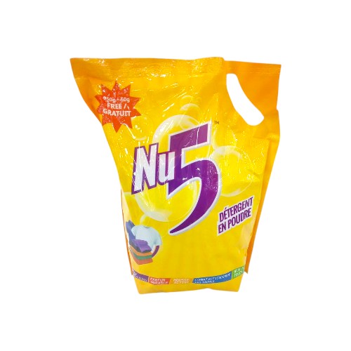 NU5 MANUAL POWDER DETERGENT 1KG