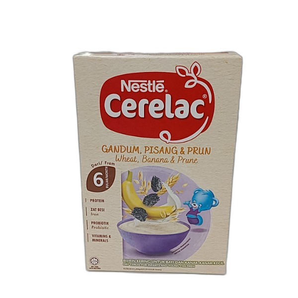 CERELAC WHEAT BANANA-PRUNE 250G