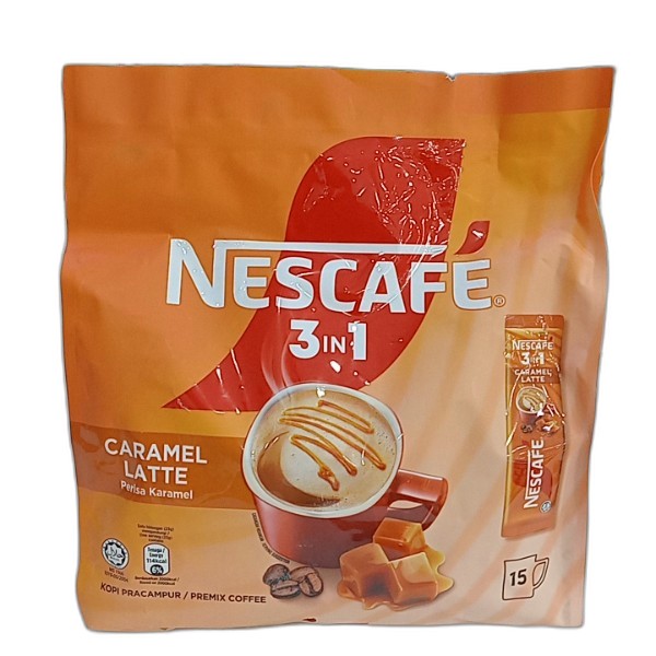 NESCAFE 3IN1 CARAMEL 15X23G