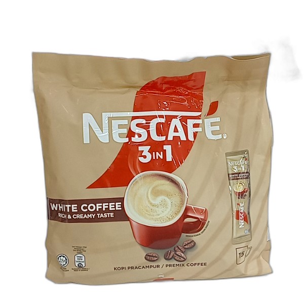 NESCAFE 3IN1 WHITE COFFEE 15X30