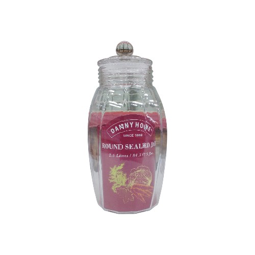 DANNYHOME GLASS SEALED JAR 2500ML