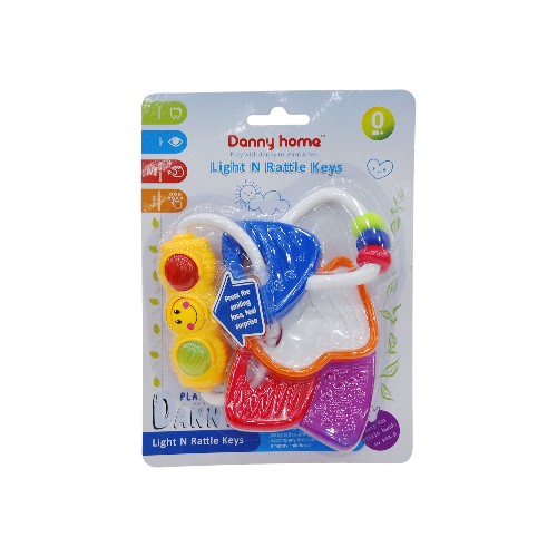 DANNYHOME RATTLE TEETHER TOY 6M+