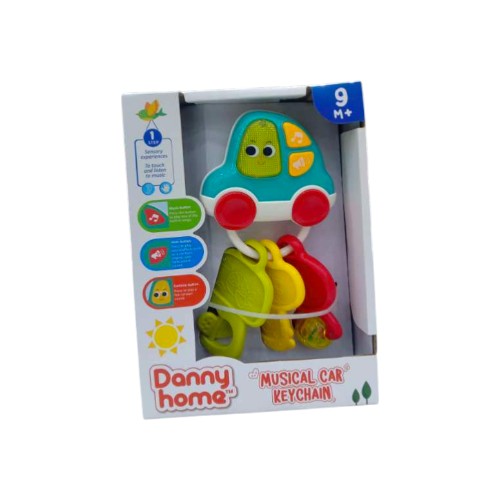DANNYHOME TOY CAR KEYCHAIN LIGHT-MUSIC