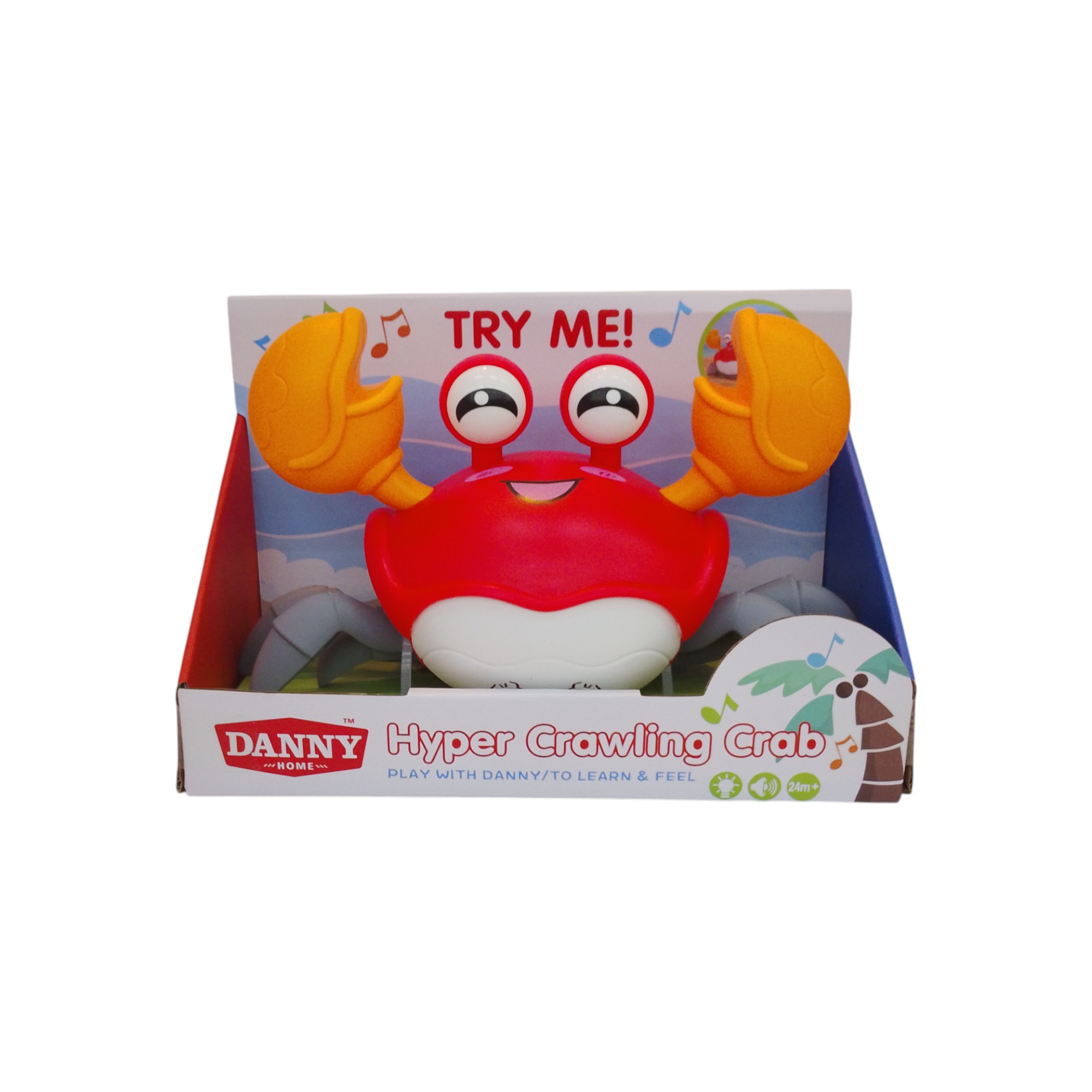 DANNYHOME TOY SOUND CONTROL CRAB