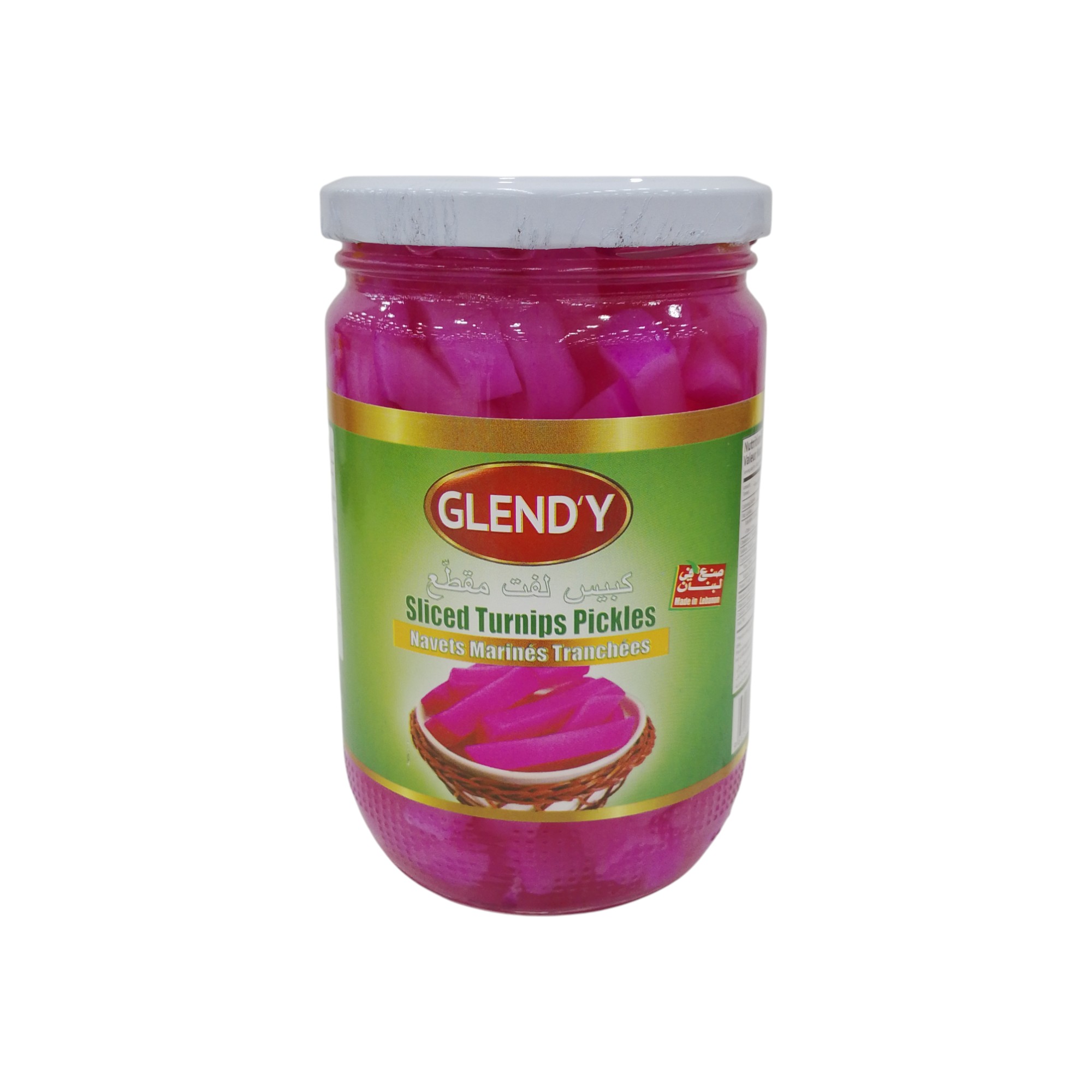 GLENDY TURNIP PICKLES GLASS 660G