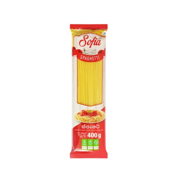 SOFIA SPAGHETTI 400GX20PCS
